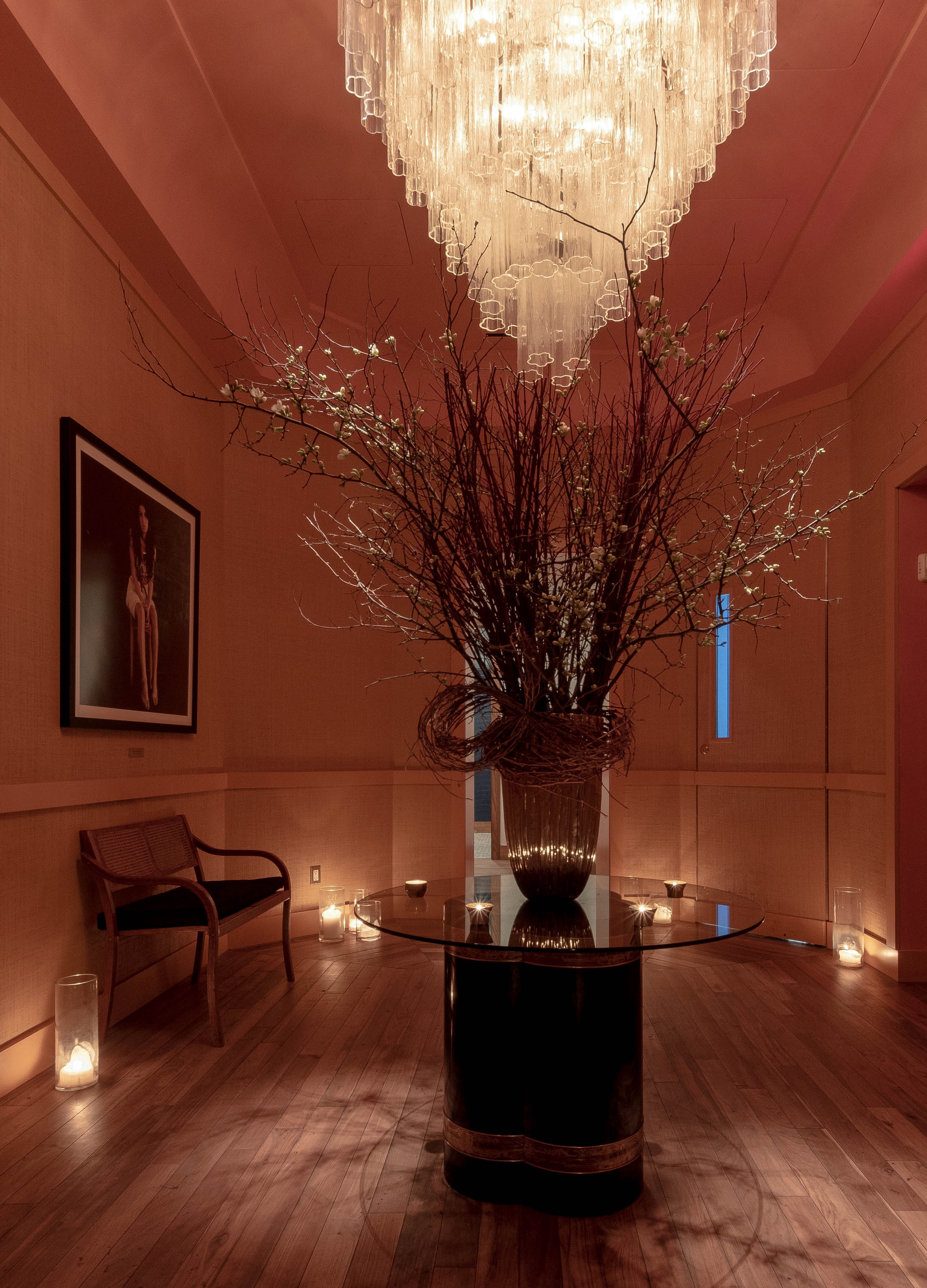 Legacy Records — chandelier foyer
